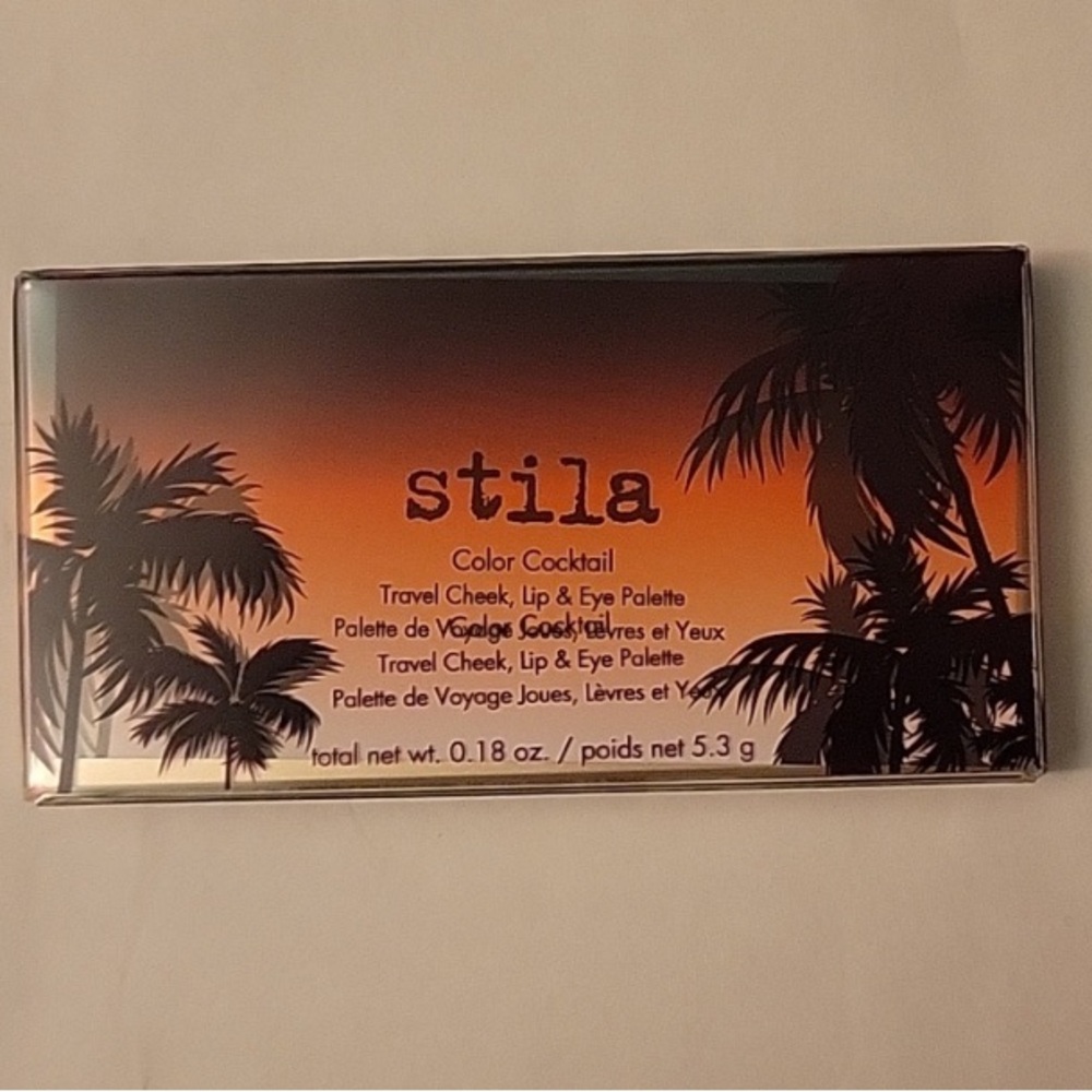Stila Color Cocktail Cheek Lip and Eye Palette NIB - Picture 5 of 5